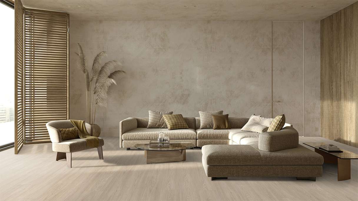Gerflor Klick Vinyl - Virtuo 55 Rigid Acoustic EIR Blomma Light (39061464)