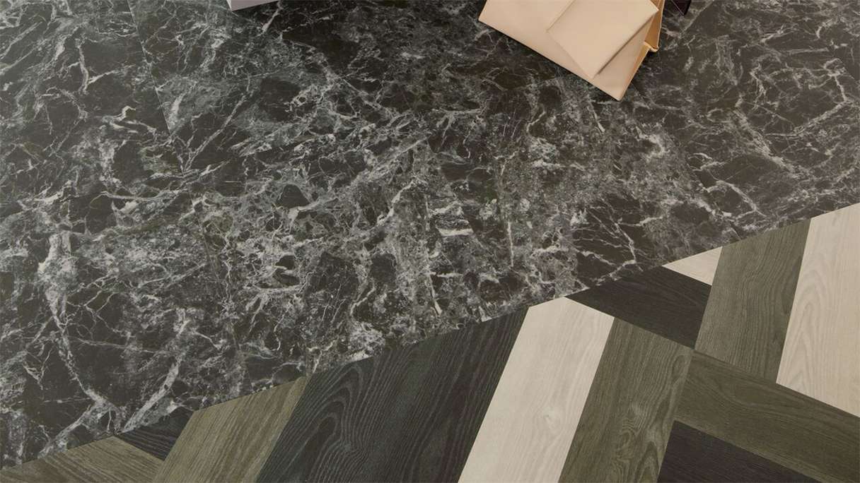 Forbo Allura Material 55 Klebevinyl - Forest Marble (636784DR5_con)