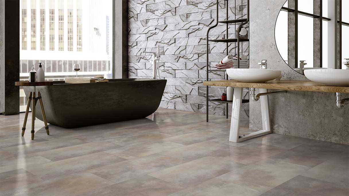 Gerflor Klebevinyl - Virtuo 30 Glue Down Acuarela taupe | Authentisches Erscheinungsbild (39181476)