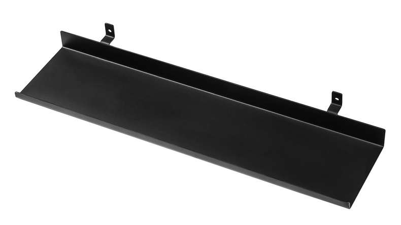 planeo Regal - Schwarz 40 cm inkl. Schrauben