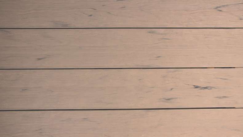 planeo TitanWood - Massivdiele sand-braun antik gealtert/gebürstet 4m | 5m