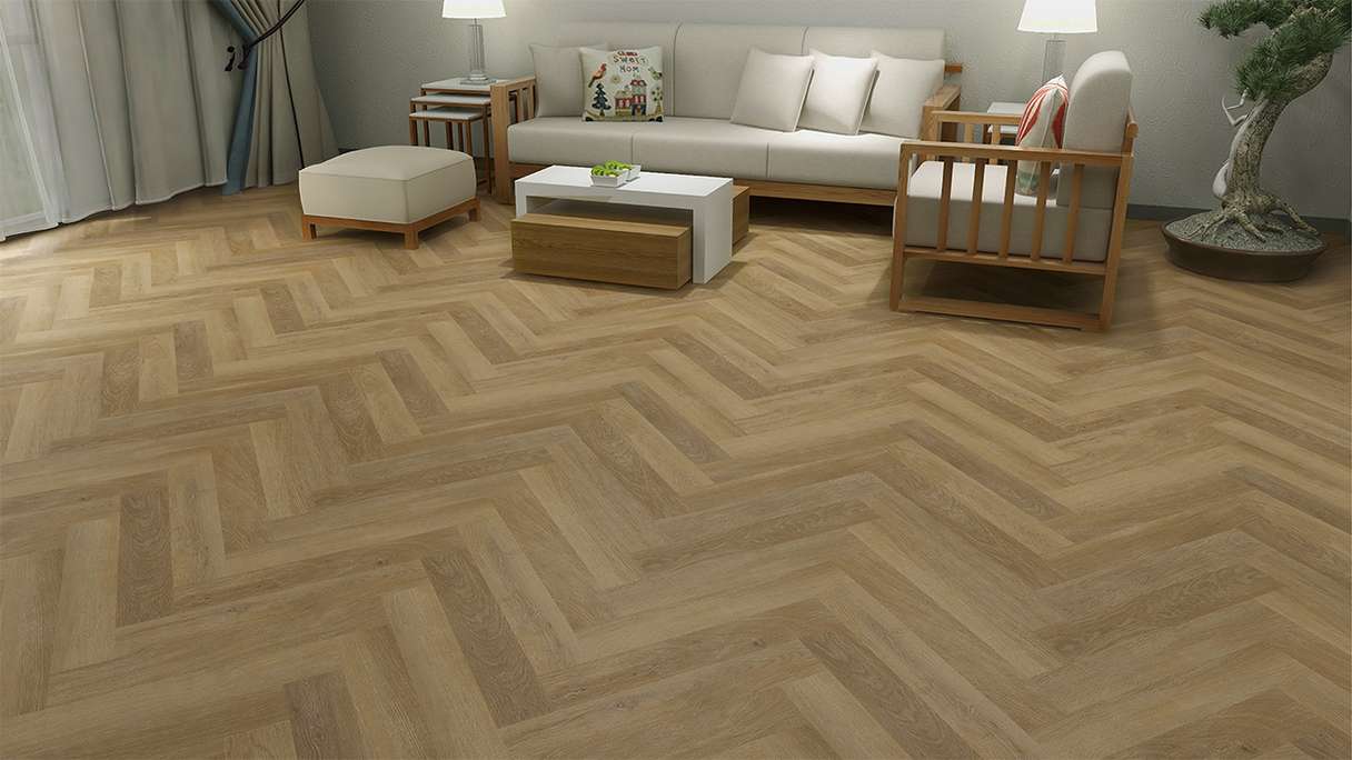 planeo Klick Vinyl - Herringbone Eiche Zürich