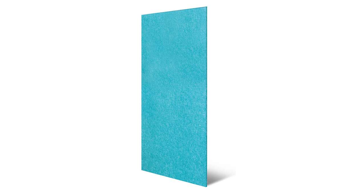 planeo Akustik Filzpaneel - MixWall EcoColor Line Lagoon Blue 52 x 104 cm (PLMW-40021B)