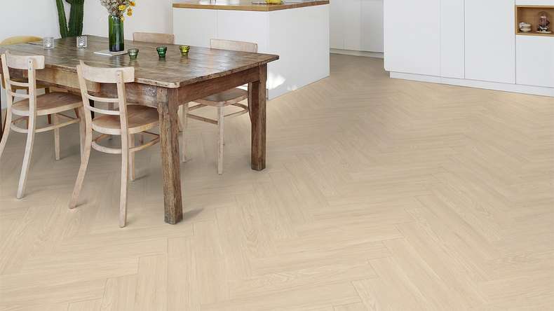 Gerflor Klebevinyl - Virtuo 55 Glue Down HB Blomma cream | Authentisches Erscheinungsbild (39201463)