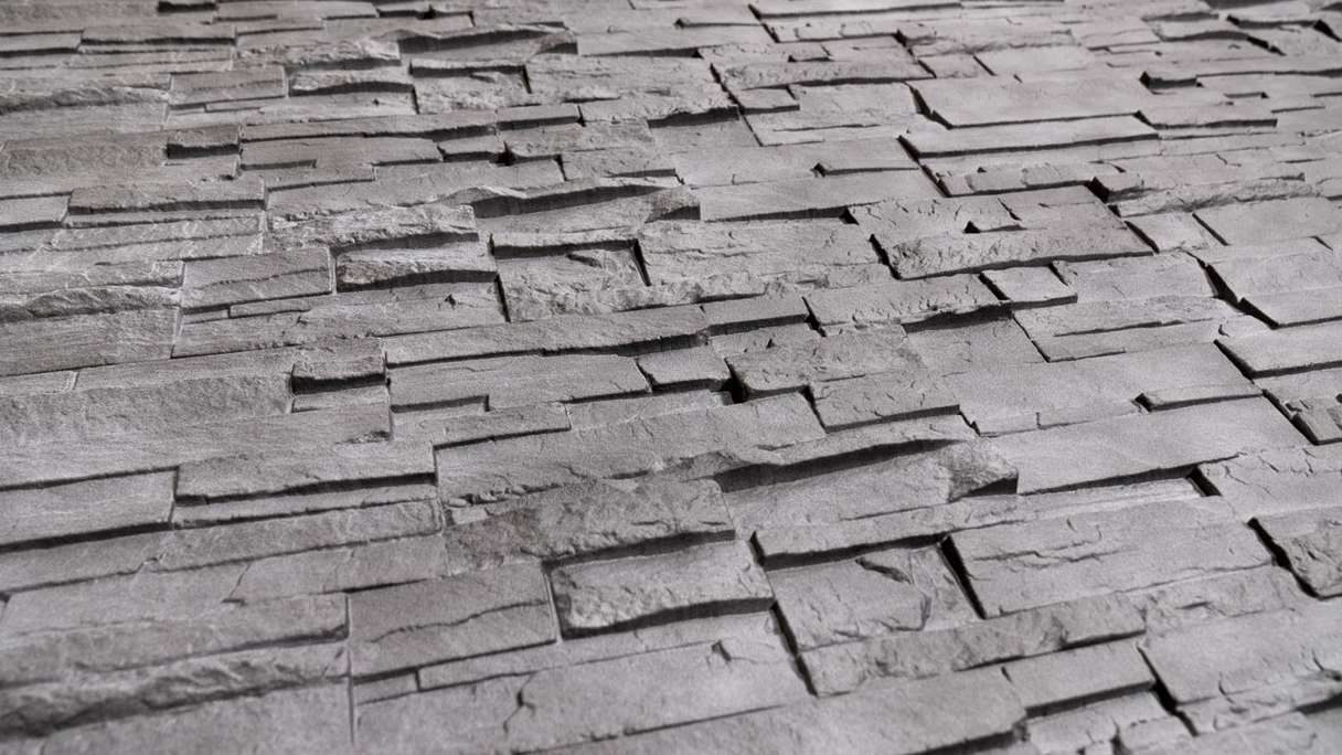 planeo Wandverkleidung Steinoptik - NovikStone DS Anthracite 1054 x 334 mm