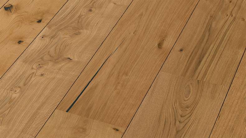 MEISTER Lindura-Holzboden HD 400 - 08915 Eiche authentic ultramattlackiert 2200 x 205 x 11 mm (500214-2200205-08915)