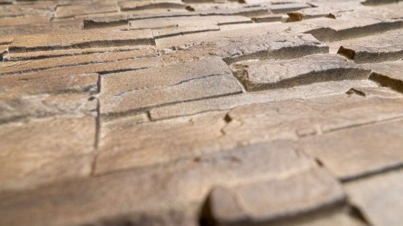 planeo Fassadenplatte Steinoptik - NovikStone DS Brownstone 1054 x 334 mm