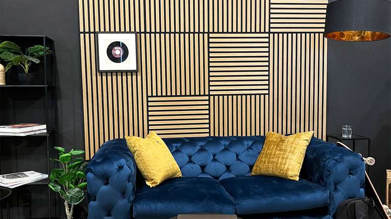 planeo Akustikpaneel - MixWall Timber Solid Flare Oak 52 x 52 cm | Echtholzfurnier (PLMW-00311C)