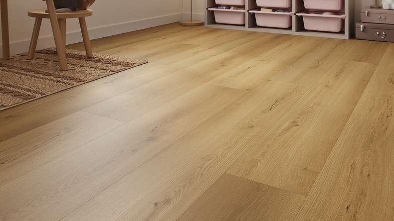 Lys&Land Rigid Klick Vinyl - Fjordline XL Eiche Noblesse 1,83m lange XL Diele | Trittschalldämmung integr. (SP183-08)
