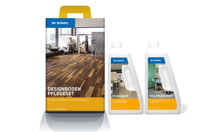 Dr. Schutz PVC Designboden Pflegeset