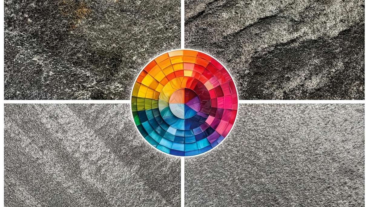 planeo EVOLITH Slate&Stone - Naturstein Wandverkleidung Stellar Void 1220 x 610 mm