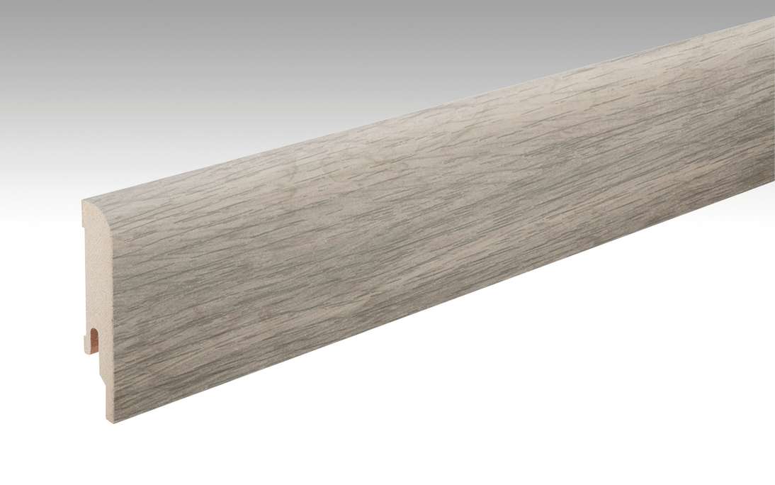 MEISTER Sockelleisten Fußleisten Bootshaus Eiche 6188 - 2380 x 80 x 16 mm (200006-2380-06188 - 6939236188)