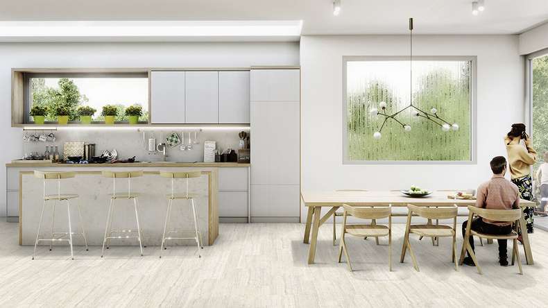 Gerflor Klick Vinyl - Senso Clic Travertin Ivory | Made in Europe (60981511)