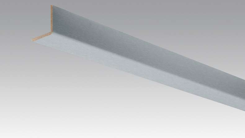 MEISTER Winkelleiste Edelstahl DF 063 - 2380 x 33 x 3,5 mm (200035-2380-00063 - 260323063)