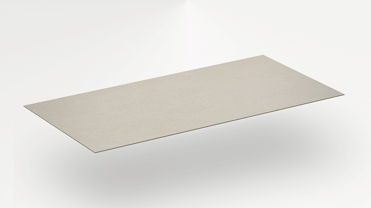 planeo Wandverkleidung SPC - CeraRock Tile Stripes Concrete Tan XL 280 x 117,5 cm