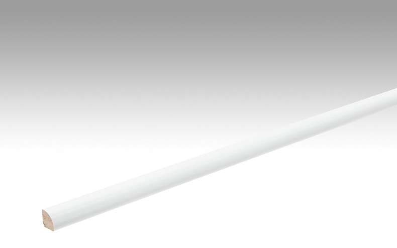 MEISTER Sockelleisten Fußleisten Uni weiß glänzend DF 324 - 2380 x 12 x 12 mm (200008-2380-00324 - 698723324)