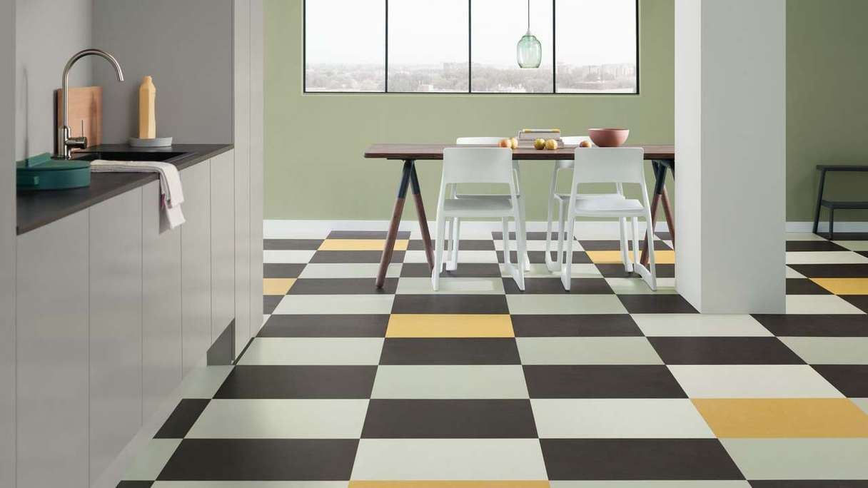 Forbo Linoleum Marmoleum Klick - Silver shadow 60x30cm - 633860