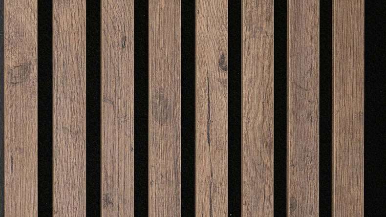 planeo Akustikpaneele - Altholzeiche - 2600 x 330 x 20mm