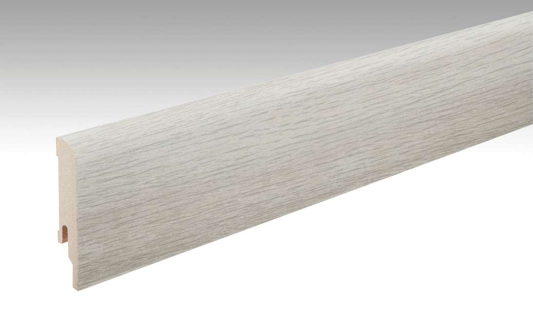 MEISTER Sockelleisten Fußleisten Eiche marzipan 6268 - 2380 x 80 x 16 mm (200006-2380-06268 - 6939236268)