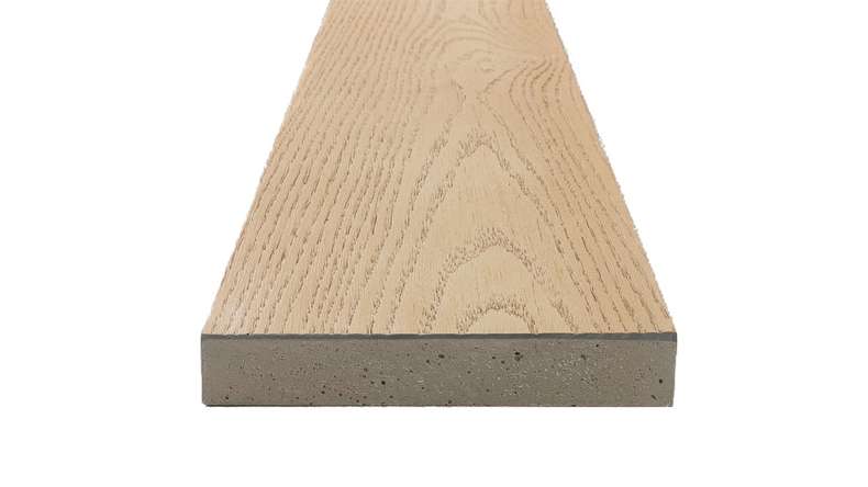 planeo Authoria PureBoard Terrassendiele Massiv - Ashwood 3.6m strukturiert