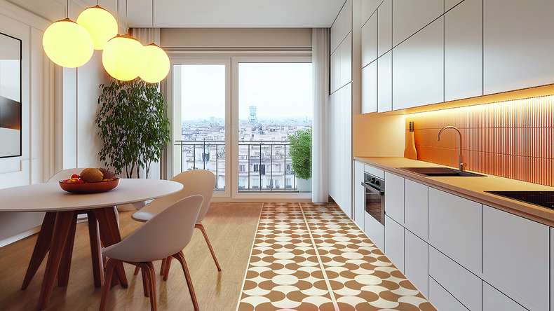 Gerflor Klick Vinyl Rigid - Creation 70 Clic EIR Lounge Oak Beige | Synchronprägung (61331272)