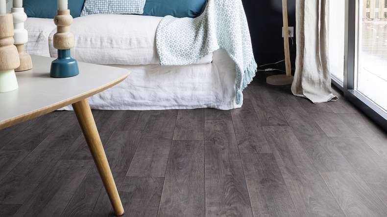 Gerflor CV-Belag - PRIMETEX 1532 FACTORY ANTHRACITE 4m x 30m