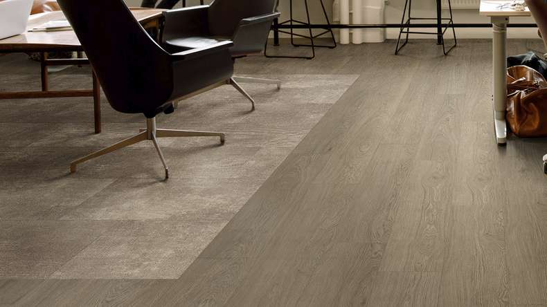 Gerflor Klick Vinyl Rigid - Creation 40 Clic EIR Lounge Oak Chestnut | Synchronprägung (61391274)