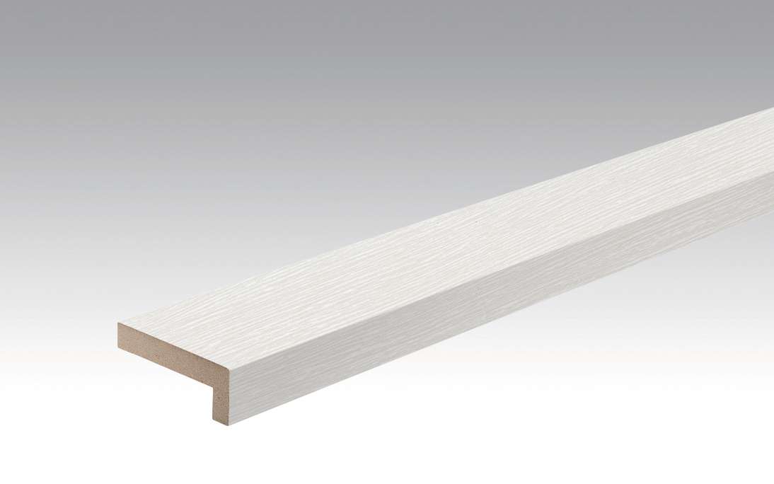MEISTER Sockelleisten Winkelabdeckleisten Fineline weiß 4029 - 2380 x 60 x 22 mm (200028-2380-04029 - 2605234029)