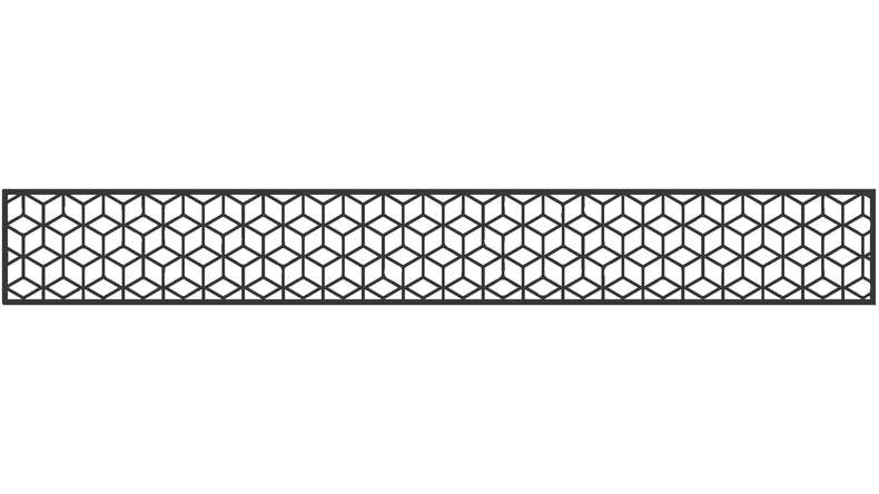 planeo Gardence - Designeinsatz Quader Alu15 Anthrazit