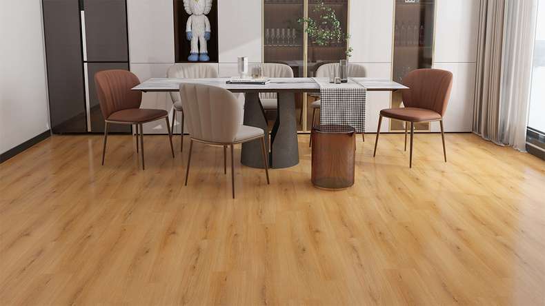planeo Rigid Klick Vinyl - Amber Oak | Trittschalldämmung integr. (KR-SOP-4) | B-Ware