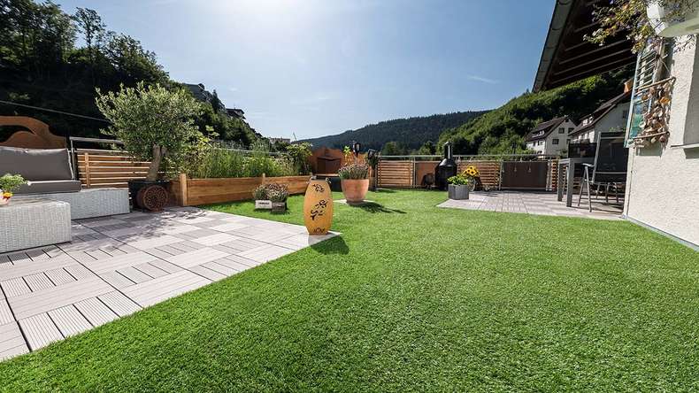 planeo Klickfliese - Rasen Optik