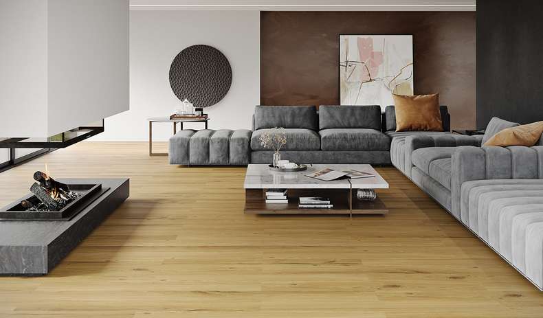 planeo Klick Vinyl - Rigid Honey Oak 5G | Made in Germany (100P7001)