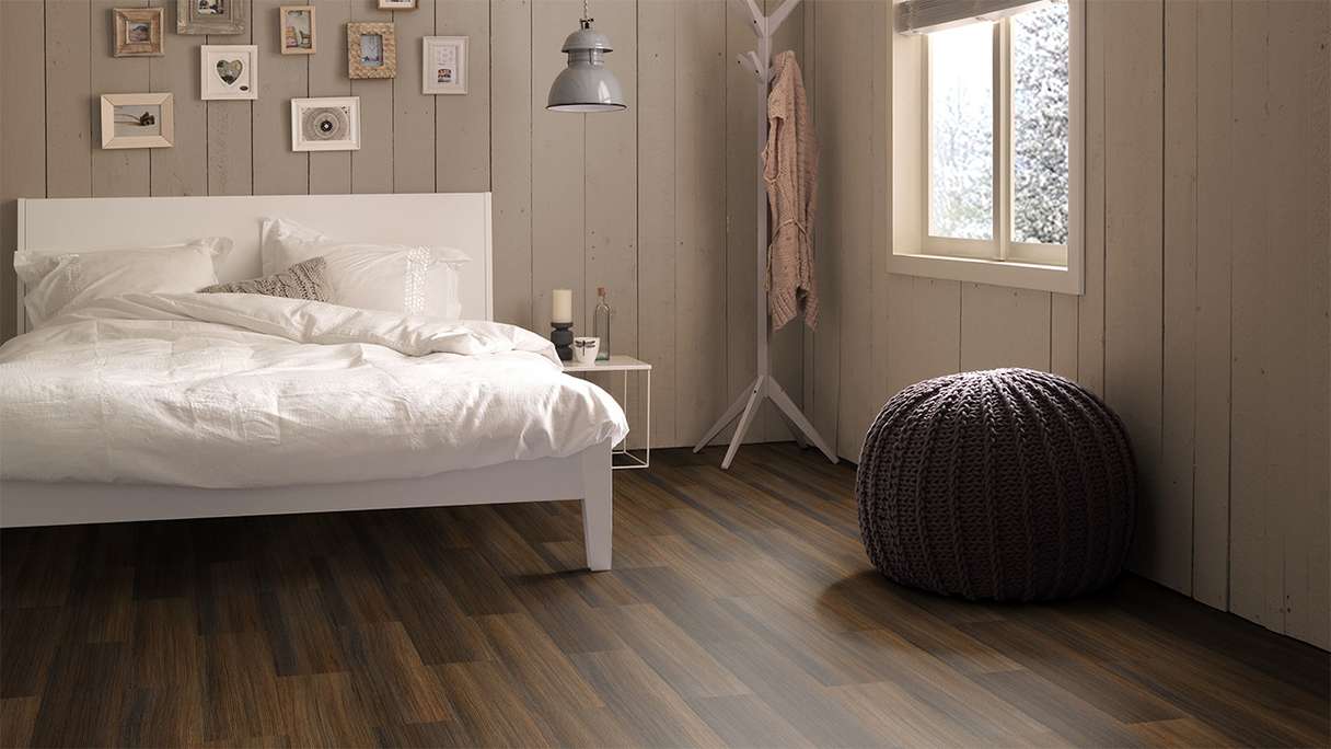 Forbo Allura Wood 70 Klebevinyl - Dark Twine 750 x 250 mm (63755DR7)