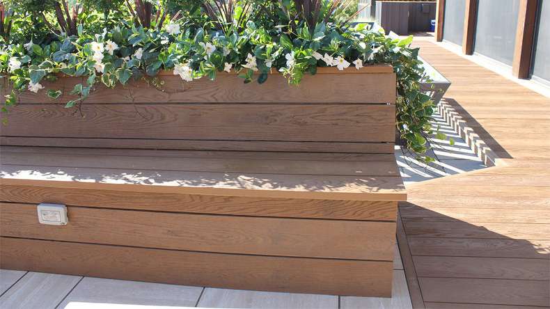 planeo Authoria PureBoard Terrassendiele Massiv - Copper Nature Oak 3.6m strukturiert