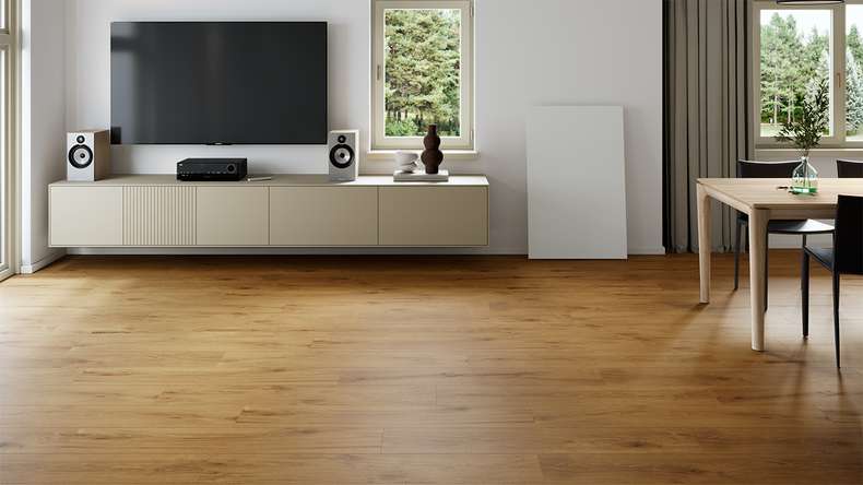 Lys&Land Klebevinyl - Objekt Woodline Eiche Naturbraun | Synchronprägung (PLDD2570-ENB)