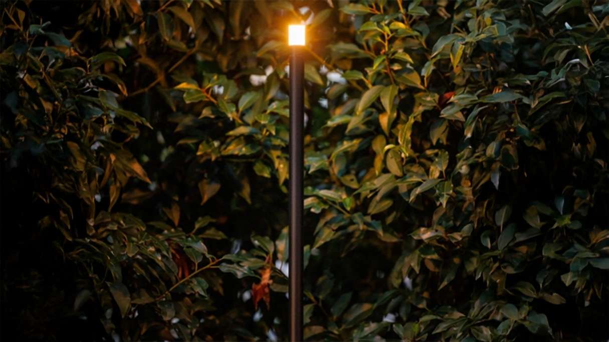 planeo Gartenbeleuchtung 12V - LED-Sockelleuchte Erba Medium - 1W 100 Lumen