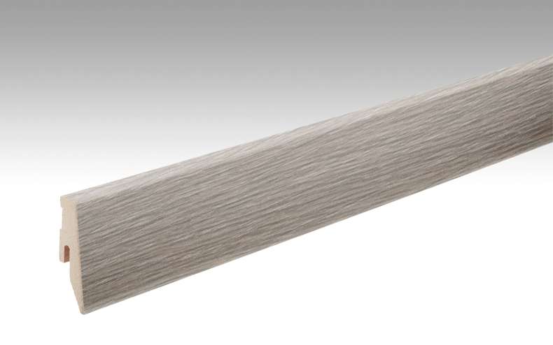 MEISTER Sockelleisten Fußleisten Eiche weißgrau 6277 - 2380 x 60 x 20 mm (200005-2380-06277 - 6938236277)