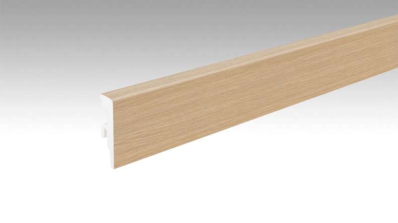 MEISTER Sockelleisten Fußleiste Profil 20 PK Aqua Lakewood Oak natural 7456 - 2380 x 60 x 16 mm (200014-2380-07456 - 6949237456)