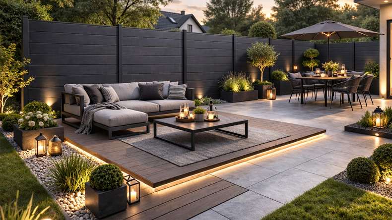 planeo Classic - BPC Steckzaun Anthrazit