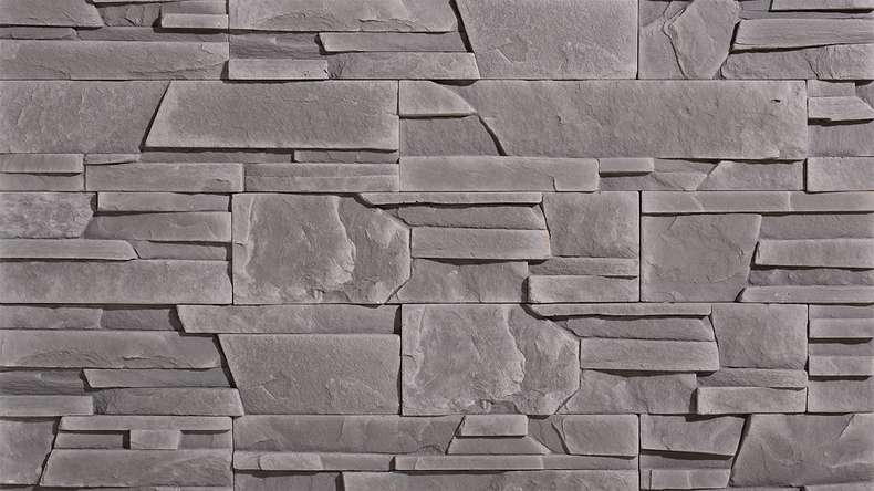 planeo StoneWall Solid Steinriemchen - Schiefer