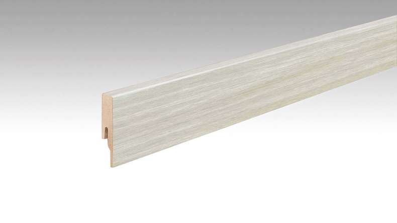 MEISTER Sockelleisten Fußleisten Eiche Whitebury 7398 - 2380 x 60 x 16 mm (200013-2380-07398 - 6948237398)