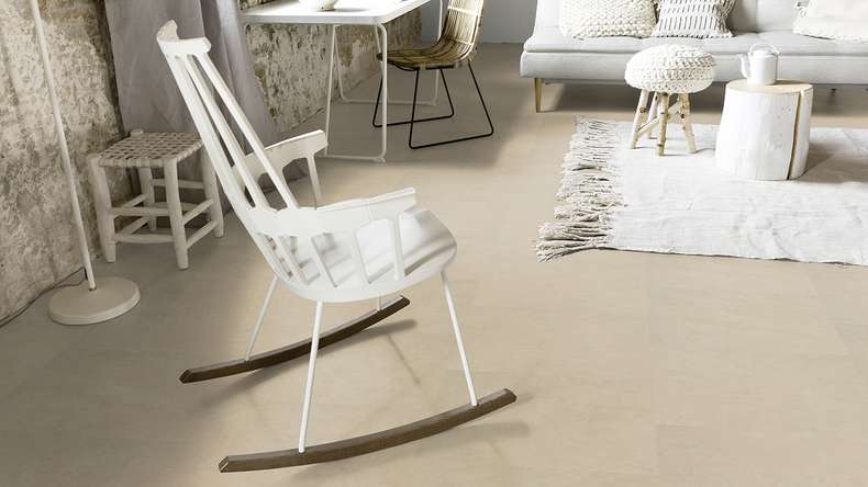 planeo Klebevinyl - SilentIQ Stone 2in1 Objekt Monzara | Trittschalldämmung integr. (F-DS-SIQ-3080)