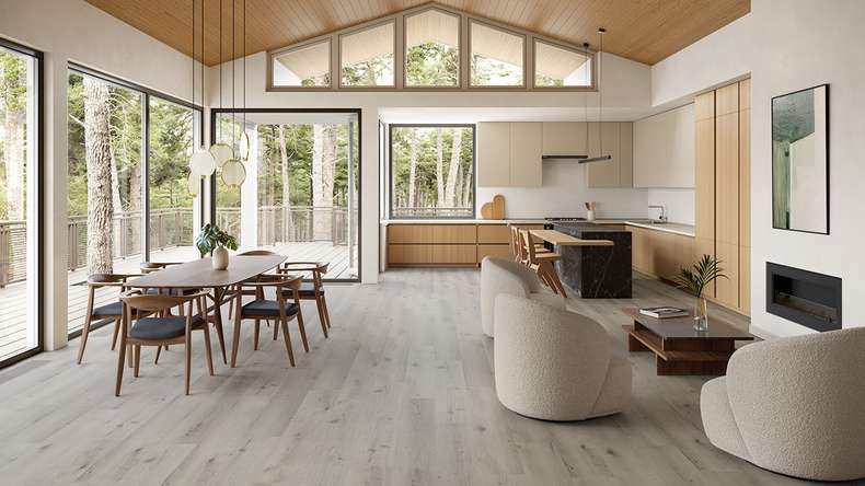 planeo WPC Klick Vinyl - PUREtec MAX 70 EIR Grey Oak | Trittschalldämmung integr. (RP-A50-4)