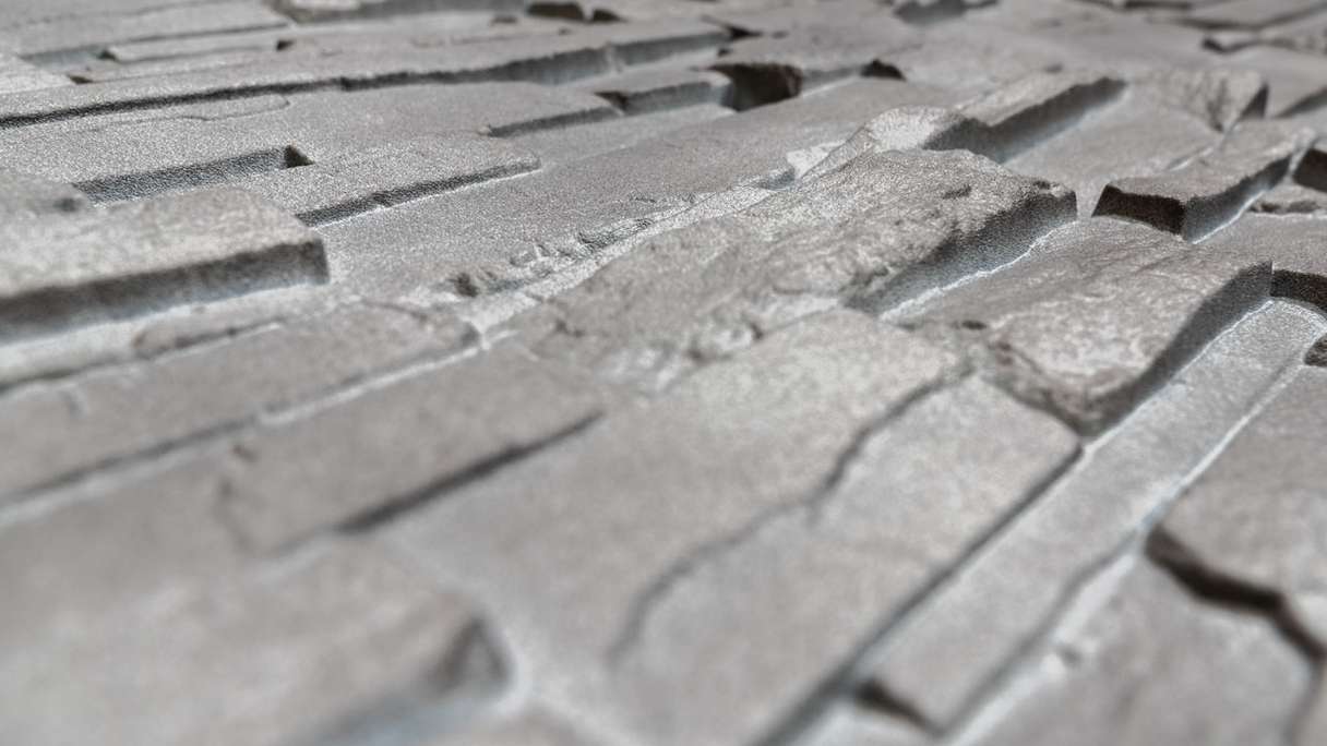planeo Fassadenplatte Steinoptik - NovikStone DS Basalt 1054 x 334 mm