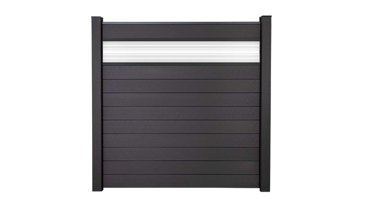 planeo Gardence Strong - Designblende Glas30 Anthrazitgrau