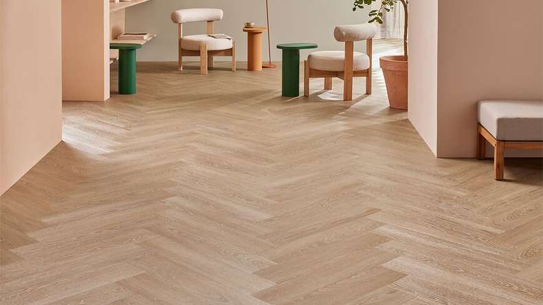 Forbo Allura Wood 70 Klebevinyl - Blond Timber 750 x 150 mm (63712DR7)
