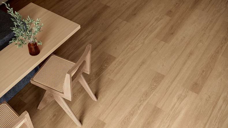 planeo WPC Klick Vinyl - PUREtec MAX 70 EIR Warm Light Oak | Trittschalldämmung integr. (RP-A50-8)