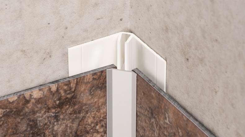 planeo Wandprofilsystem Innenecke 269 - 260 cm