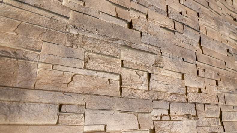 planeo Wandverkleidung Steinoptik - NovikStone DS Brownstone 1054 x 334 mm