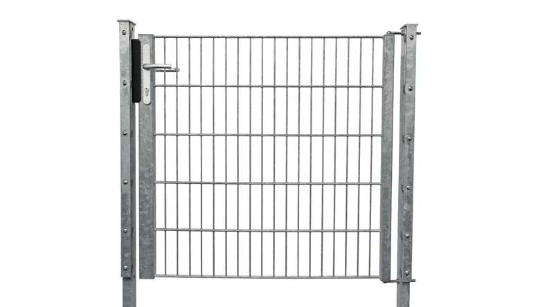 planeo Universaltor leicht 1-flg. Feuerverzinkt H 2000 x B 1090 mm inkl. Torpfosten